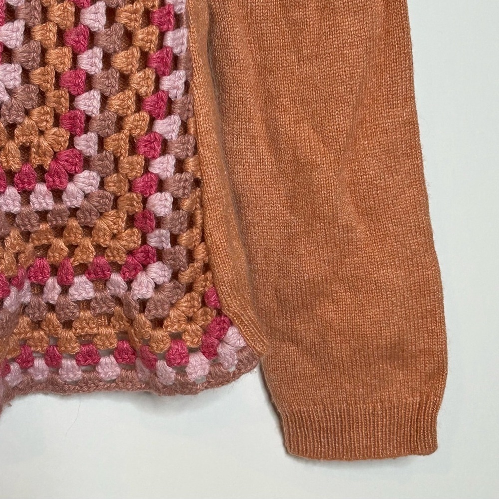 Sundance Crochet Granny Square Sweater Small - Picture 5 of 8